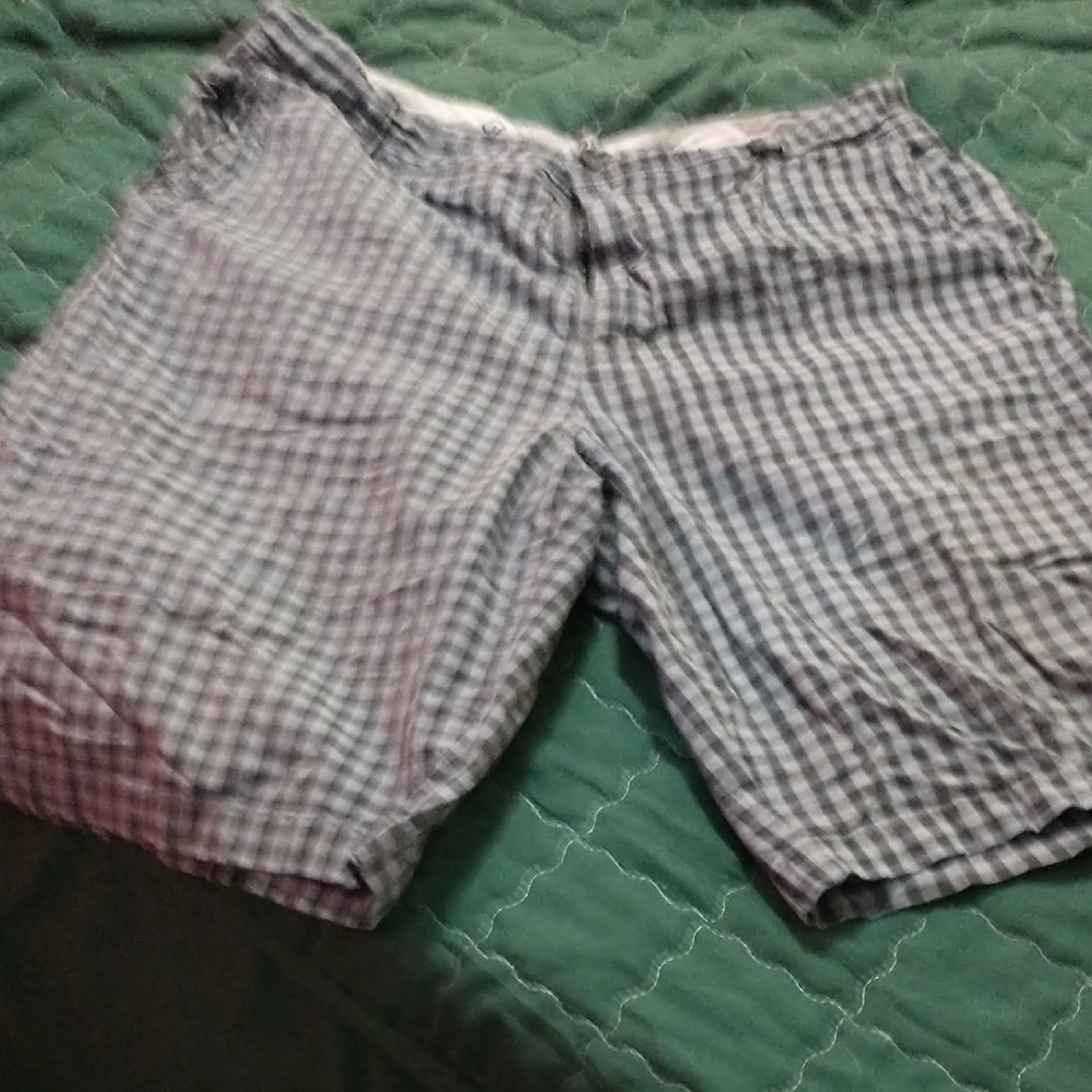 Tommy Bahama Men's Checkered Shorts - Black and White